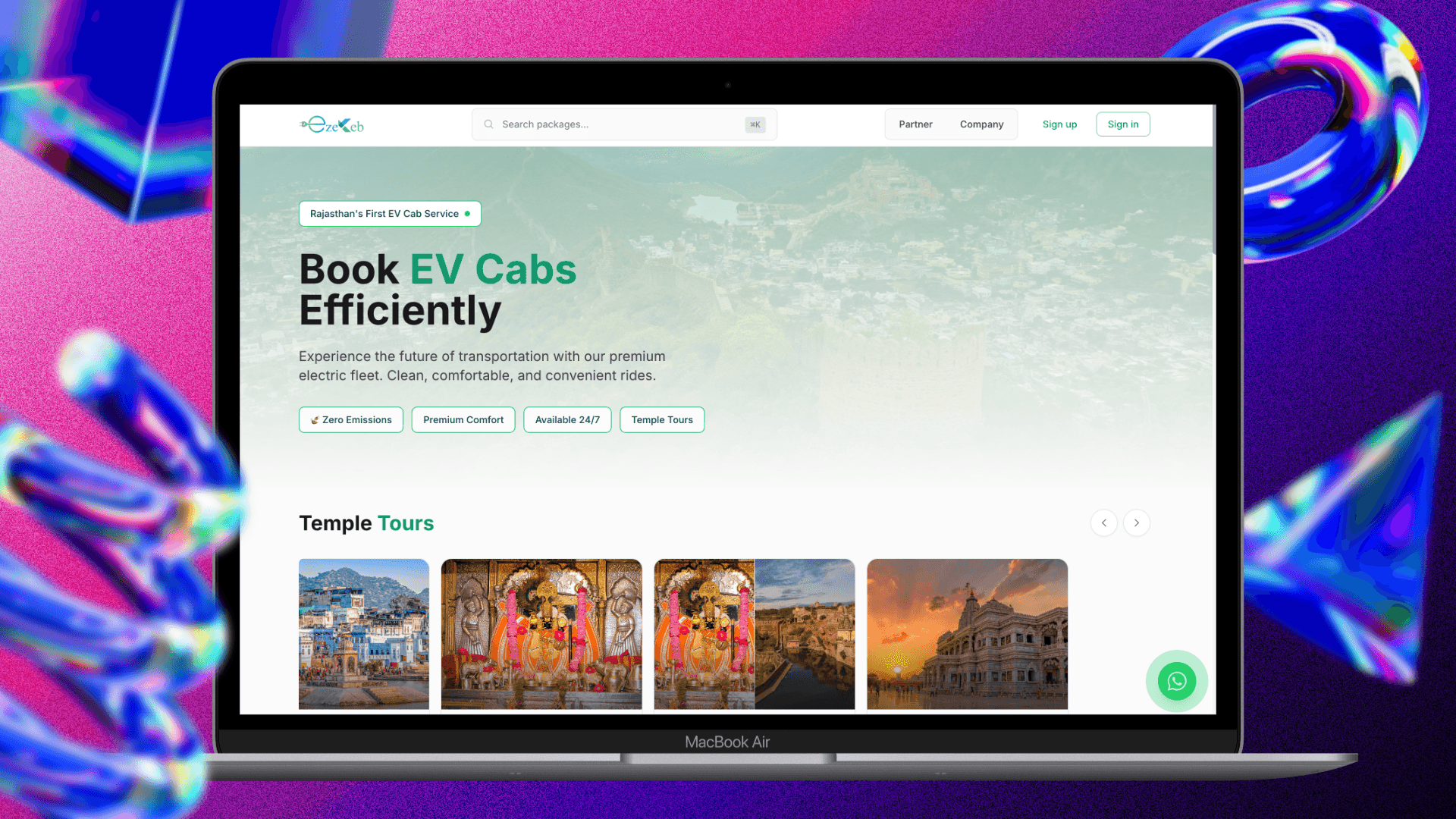 Ezekeb Mobility Website